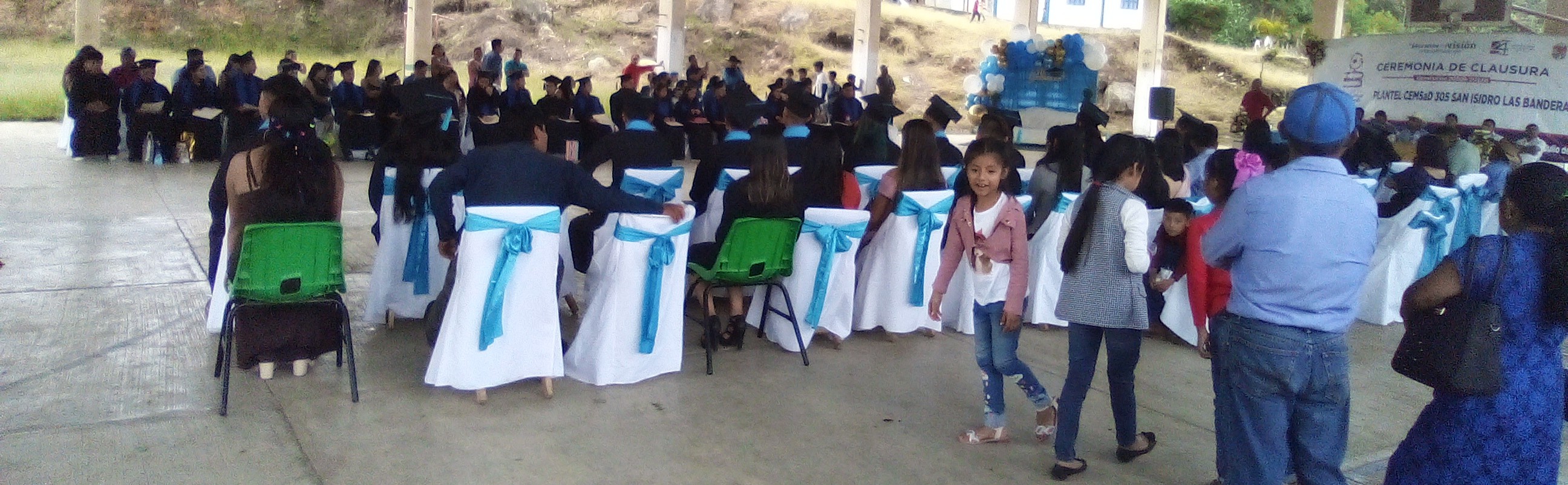 clausura de cobach o cemsad 305 san isidro las banderas pantepec chiapas.